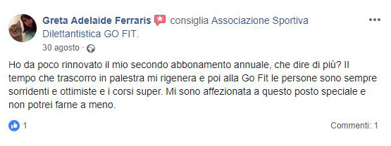 consigli e recensioni da facebook